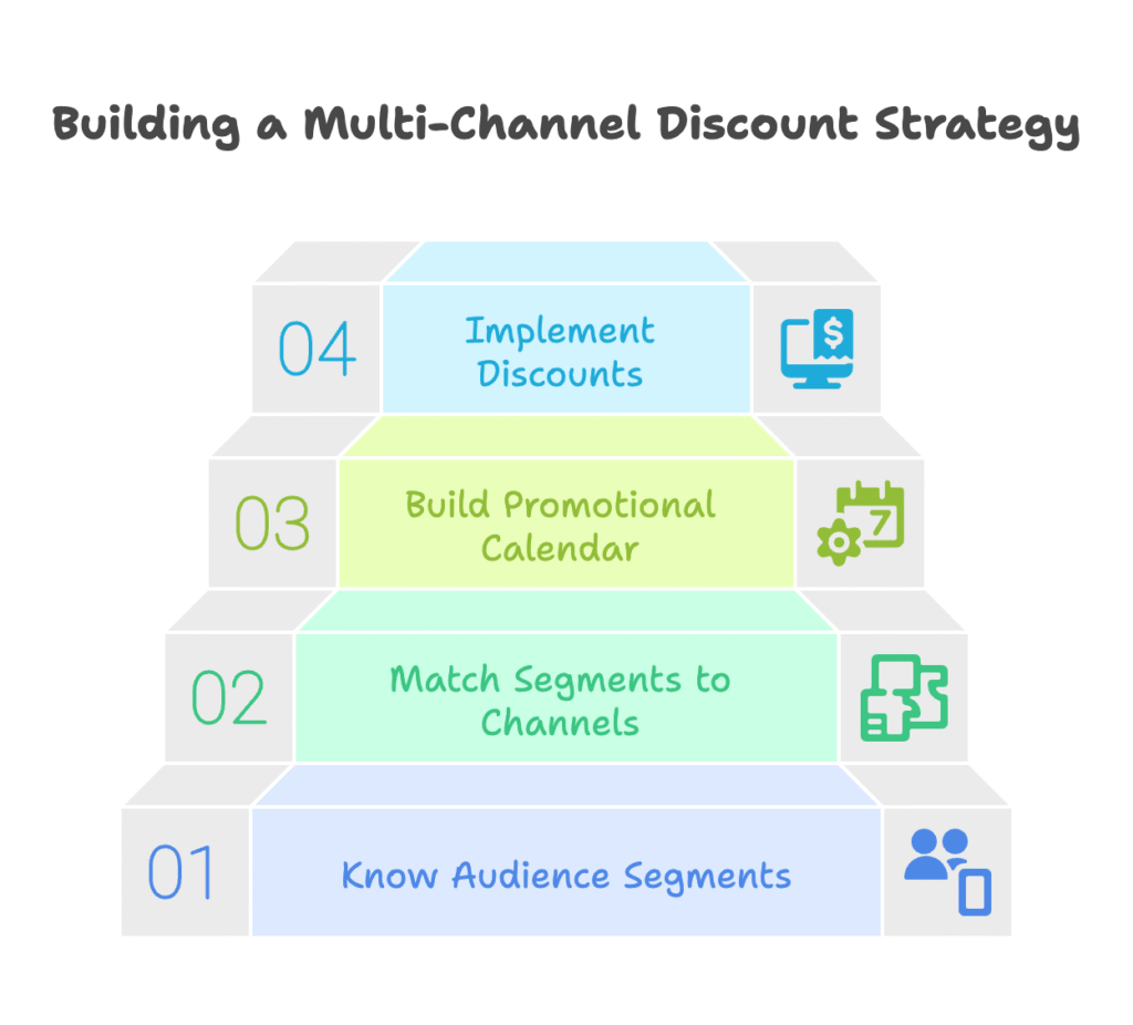 Multi-Channel Discount Strategy Visual