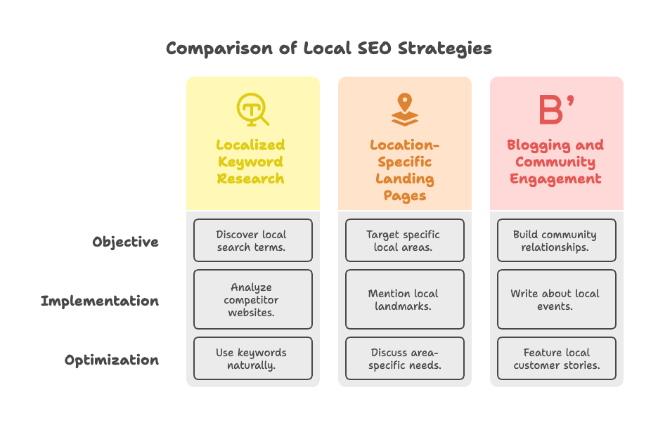 On-Page and Content Strategies for Local SEO